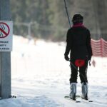 12.02.2021. Kielce. Stoki narciarskie. Stadion / Wiktor Taszłow / Radio Kielce