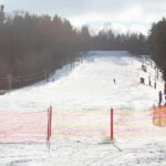 12.02.2021. Kielce. Stoki narciarskie. Stadion / Wiktor Taszłow / Radio Kielce