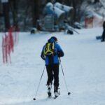 12.02.2021. Kielce. Stoki narciarskie. Telegraf / Wiktor Taszłow / Radio Kielce