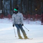 12.02.2021. Kielce. Stoki narciarskie. Telegraf / Wiktor Taszłow / Radio Kielce