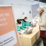 13.02.2021. Kielce. Pobieranie wymazów od wychowawców i pracowników żłobków i przedszkoli / Wiktor Taszłow / Radio Kielce