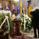 13.02.2021. Kielce. Pogrzeb Antoniego Pawłowskiego / Wiktor Taszłow / Radio Kielce