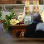 13.02.2021. Kielce. Pogrzeb Antoniego Pawłowskiego / Wiktor Taszłow / Radio Kielce