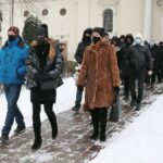 13.02.2021. Kielce. Pogrzeb Antoniego Pawłowskiego / Wiktor Taszłow / Radio Kielce