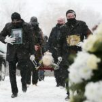 13.02.2021. Kielce. Pogrzeb Antoniego Pawłowskiego / Wiktor Taszłow / Radio Kielce