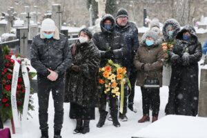 13.02.2021. Kielce. Pogrzeb Antoniego Pawłowskiego / Wiktor Taszłow / Radio Kielce