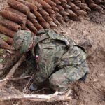 25.03.2021 Motkowice. Odnalezione pociski / cpdmz.wp.mil.pl