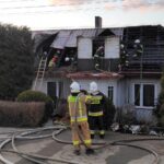 06.03.2021. Cząstków. Pożar domu / OSP Stara Słupia