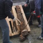 12.03.2021 Pińczów. Lufa od sowieckiej armaty wz. 27 wraz z zachowanym zamkiem śrubowym / Piotr Młynek / Radio TPI - Gramy dla Was