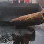 12.03.2021 Pińczów. Lufa od sowieckiej armaty wz. 27 wraz z zachowanym zamkiem śrubowym / Piotr Młynek / Radio TPI - Gramy dla Was