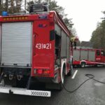 14.03.2021 Przybyszowy. Wypadek na drodze krajowej nr 42 / OSP KSRG Ruda Maleniecka