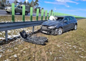 22.03.2021 Skarżysko-Kamienna. Wypadek / Straż Pożarna