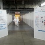Kielce. Szpital tymczasowy w Targach Kielce / Wojewódzki Szpital Zespolony w Kielcach