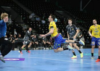 31.03.2021. Mecz HBC Nantes - Łomża Vive Kielce / facebook.com/kielcehandball