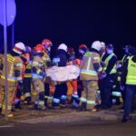 06.03.2021 Kaszyce. Tragiczny wypadek autobusu na autostradzie A4 / PAP/Darek Delmanowicz
