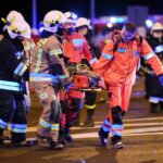 06.03.2021 Kaszyce. Tragiczny wypadek autobusu na autostradzie A4 / PAP/Darek Delmanowicz