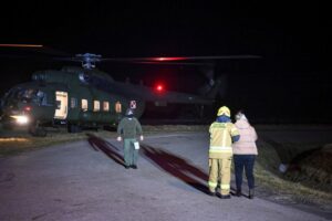 06.03.2021 Kaszyce. Tragiczny wypadek autobusu na autostradzie A4 / PAP/Darek Delmanowicz