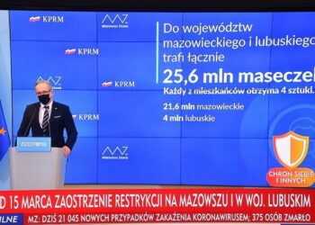 11.03.2021. Warszawa. Konferencja ministra zdrowia. Na zdjęciu: Adam Niedzielski - minister zdrowia / PAP/Radek Pietruszka