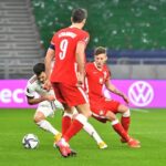 25.03.2021. Budapeszt. Eliminacje MŚ 2022: Węgry - Polska / PAP/Andrzej Lange