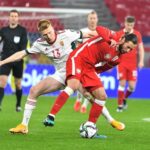 25.03.2021. Budapeszt. Eliminacje MŚ 2022: Węgry - Polska / PAP/Andrzej Lange