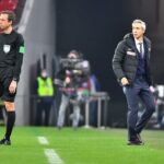 25.03.2021. Budapeszt. Eliminacje MŚ 2022: Węgry - Polska / PAP/Andrzej Lange