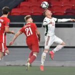 25.03.2021. Budapeszt. Eliminacje MŚ 2022: Węgry - Polska / PAP/Andrzej Lange