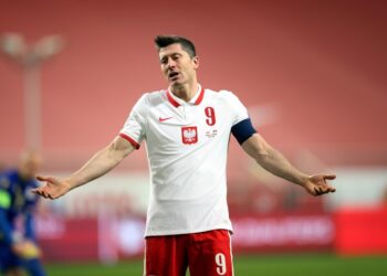 Robert Lewandowski / Leszek Szymański / PAP