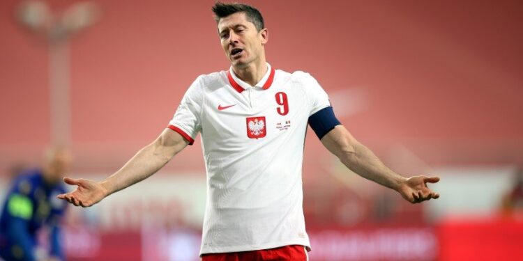 Robert Lewandowski / Leszek Szymański / PAP