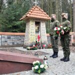 24.03.2021. Wykus. Uroczystości 45. rocznicy śmierci Eugeniusza Gedymina Kaszyńskiego, pseudonim „Nurt” / Daniel Woś / 10. Świętokrzyska Brygada WOT