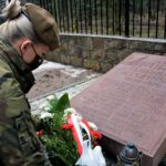 24.03.2021. Wykus. Uroczystości 45. rocznicy śmierci Eugeniusza Gedymina Kaszyńskiego, pseudonim „Nurt” / Daniel Woś / 10. Świętokrzyska Brygada WOT