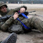 26.03.2021 Nowa Dęba. „Pętla taktyczna” świętokrzyskich terytorialsów / ppor. OT Daniel Woś / ŚBOT