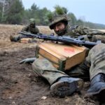 26.03.2021 Nowa Dęba. „Pętla taktyczna” świętokrzyskich terytorialsów / ppor. OT Daniel Woś / ŚBOT