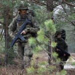 26.03.2021 Nowa Dęba. „Pętla taktyczna” świętokrzyskich terytorialsów / ppor. OT Daniel Woś / ŚBOT