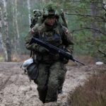 26.03.2021 Nowa Dęba. „Pętla taktyczna” świętokrzyskich terytorialsów / ppor. OT Daniel Woś / ŚBOT