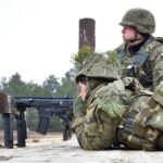 26.03.2021 Nowa Dęba. „Pętla taktyczna” świętokrzyskich terytorialsów / ppor. OT Daniel Woś / ŚBOT