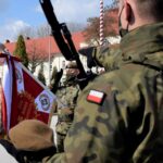 28.03.2021 Kielce. Przysięga żołnierzy WOT / ppor. OT Daniel Woś / 10. ŚBOT