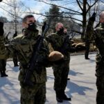 28.03.2021 Kielce. Przysięga żołnierzy WOT / ppor. OT Daniel Woś / 10. ŚBOT