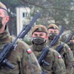 28.03.2021 Kielce. Przysięga żołnierzy WOT / ppor. OT Daniel Woś / 10. ŚBOT