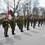 28.03.2021 Kielce. Przysięga żołnierzy WOT / ppor. OT Daniel Woś / 10. ŚBOT