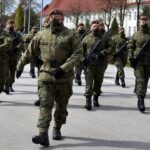 28.03.2021 Kielce. Przysięga żołnierzy WOT / ppor. OT Daniel Woś / 10. ŚBOT