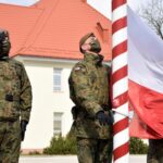 28.03.2021 Kielce. Przysięga żołnierzy WOT / ppor. OT Daniel Woś / 10. ŚBOT