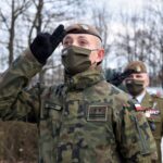 28.03.2021 Kielce. Przysięga żołnierzy WOT / ppor. OT Daniel Woś / 10. ŚBOT