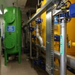 24.03.2021 Bodzentyn. Stacja Uzdatniania Wody na ujęciu wody w Bodzentynie / Tomasz Fąfara / Miasto i Gmina Bodzentyn