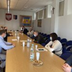 22.03.2021. Sandomierz. Spotkanie w sprawie polderów / Grażyna Szlęzak-Wójcik / Radio Kielce