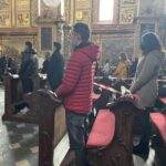 22.03.2021 Sandomierz. Msza za maturzystów w katedrze pod przewodnictwem biskupa Krzysztofa Nitkiewicza / Grażyna Szlęzak-Wójcik / Radio Kielce