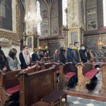 22.03.2021 Sandomierz. Msza za maturzystów w katedrze pod przewodnictwem biskupa Krzysztofa Nitkiewicza / Grażyna Szlęzak-Wójcik / Radio Kielce