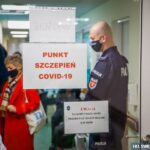 26.03.2021. Kielce. Szczepienia służb mundurowych przeciw COVID-19 / KWP w Kielcach