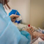 26.03.2021. Kielce. Szczepienia służb mundurowych przeciw COVID-19 / KWP w Kielcach