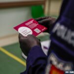 26.03.2021. Kielce. Szczepienia służb mundurowych przeciw COVID-19 / KWP w Kielcach