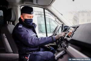 30.03.2021 Kielce. Nowe pojazdy świętokrzyskiej policji / swietokrzyska.policja.gov.pl